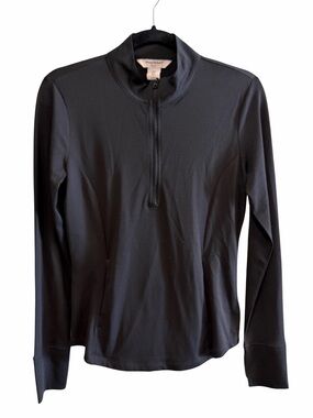 Tommy Bahama Black Golf Half-Zip Pullover